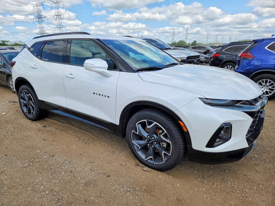 2020 Chevrolet Blazer VIN 3GNKBKRS1LS579426 COPART salvage auction — WATER/FLOOD, Il - Salvage Cert-Flood, sold $9,800 on 2026-08-18 (photo 4)
