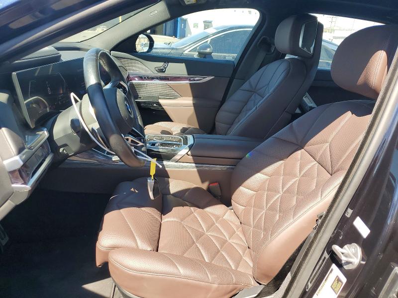 2024 BMW 7er VIN WBA23EH01RCR25672 COPART salvage auction — MINOR DENT/SCRATCHES, Ca - Dis/Dlr/Exp Only Clean Title, sold $44,500 on 2026-07-15 (photo 7)