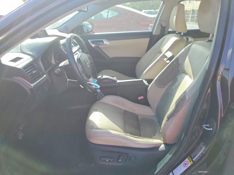2012 Lexus Ct VIN JTHKD5BH5C2052115 COPART salvage auction — NORMAL WEAR, Fl - Certificate Of Title, sold $2,750 on 2026-07-27 (photo 7)