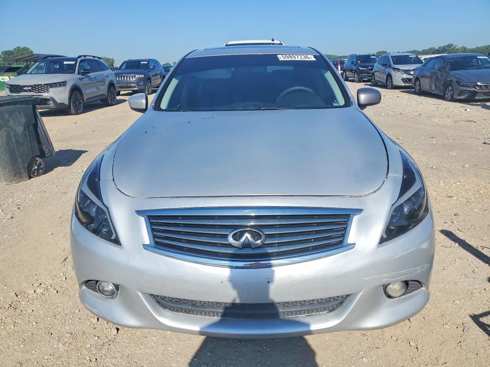 2012 Infiniti G VIN JN1CV6AR4CM971050 COPART salvage auction — FRONT END, Ks - Dealer Only Clean Title, sold $725 on 2026-07-30 (photo 5)