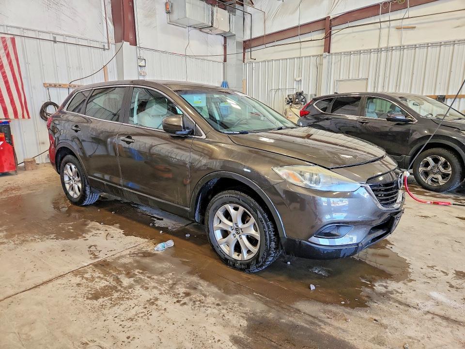 2015 Mazda Cx-9 VIN JM3TB2CA7F0447884 COPART salvage auction — FRONT END, Wi - Junked Vehicle Bill Of Sale, sold $400 on 2026-07-20 (photo 4)