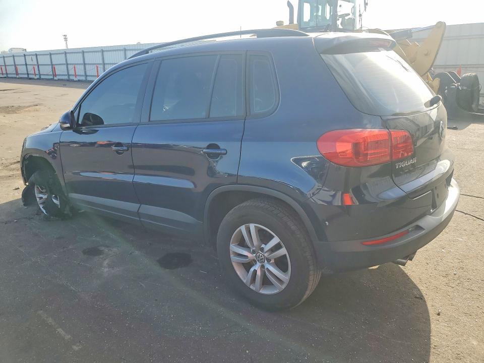 2016 Volkswagen Tiguan VIN WVGAV7AX1GW539109 COPART salvage auction — FRONT END, Fl - Cert Of Title Slvg Rebuildable, sold $1,000 on 2026-07-22 (photo 2)