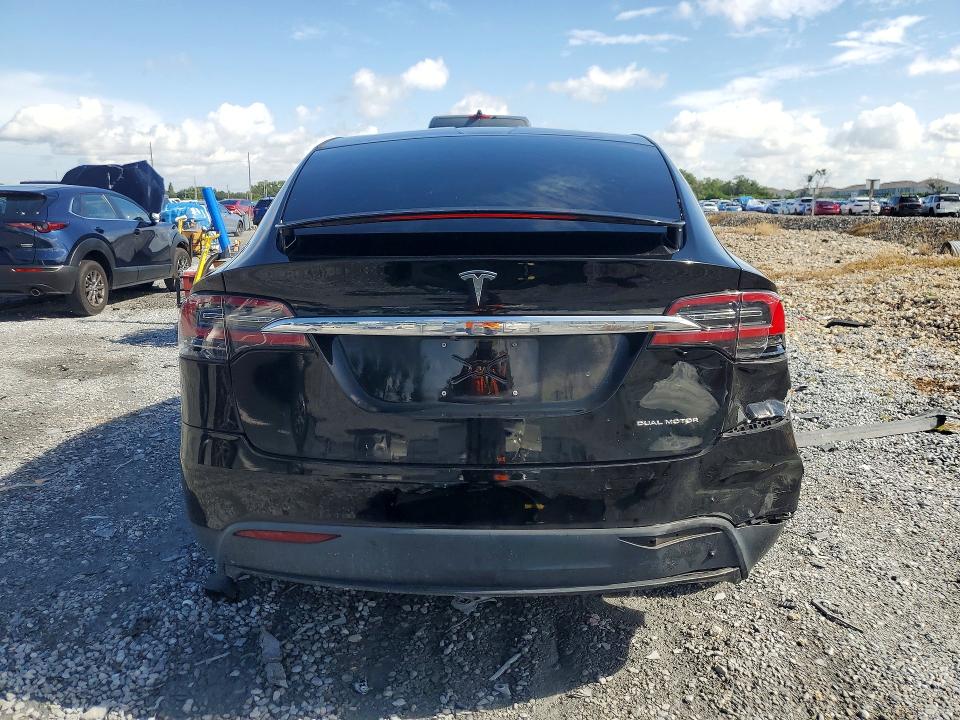 2020 Tesla Model x VIN 5YJXCAE23LF296014 COPART salvage auction — REAR END, FL - CERT OF TITLE SLVG REBUILDABLE, sold $20 on 2026-07-31 (photo 6)