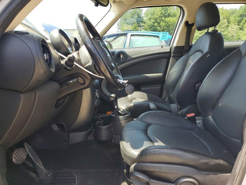 2016 Mini Cooper VIN WMWZC5C59GWU21383 COPART salvage auction — FRONT END, Ma - Cert Of Title-Reconstrctd Coll, sold $1,150 on 2026-07-27 (photo 7)