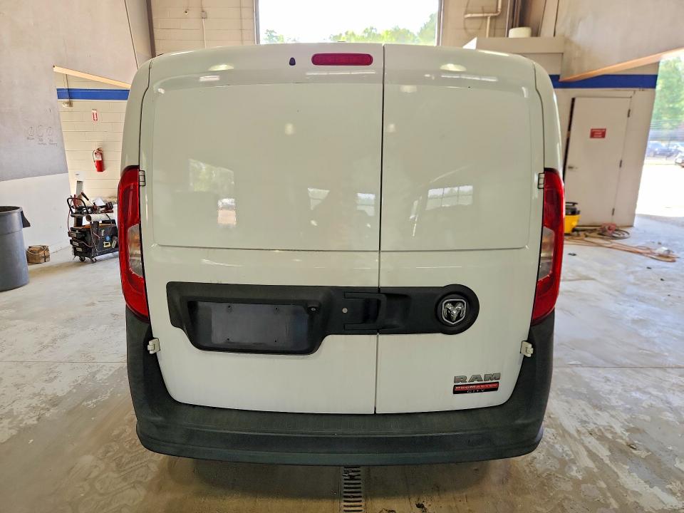 2020 Ram Promaster city VIN ZFBHRFAB6L6P16577 COPART salvage auction — FRONT END, Va - Cert Of Title - Salvage, sold $1,100 on 2026-07-29 (photo 6)