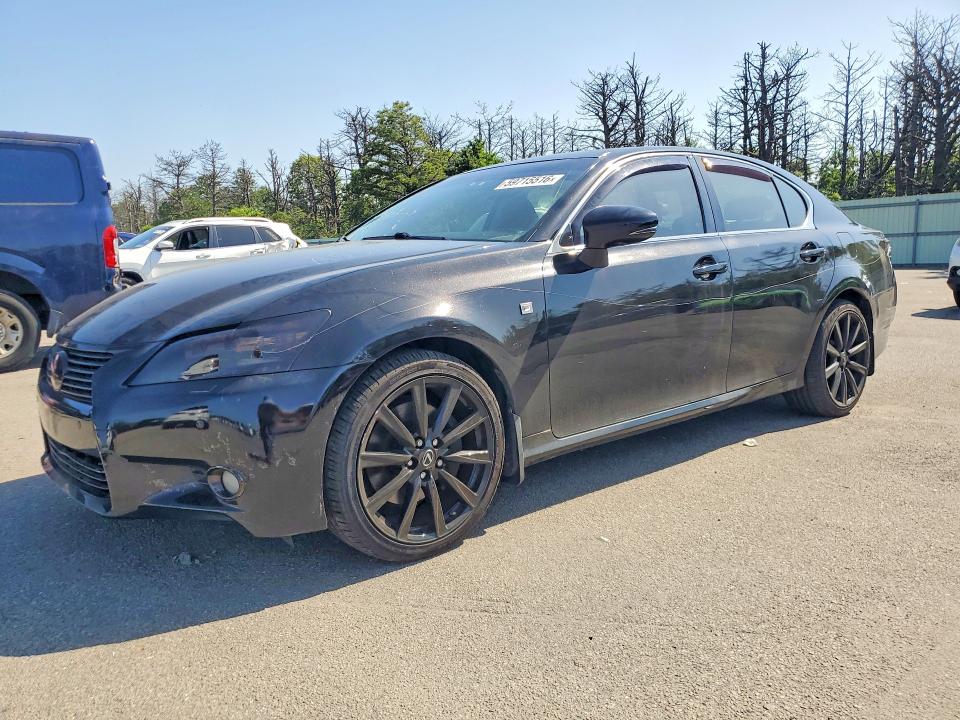 2013 Lexus Gs VIN JTHCE1BL4D5004023 COPART salvage auction — VANDALISM, Ny - Mv-907A Salvage Certificate, sold $1,850 on 2026-07-13 (photo 1)