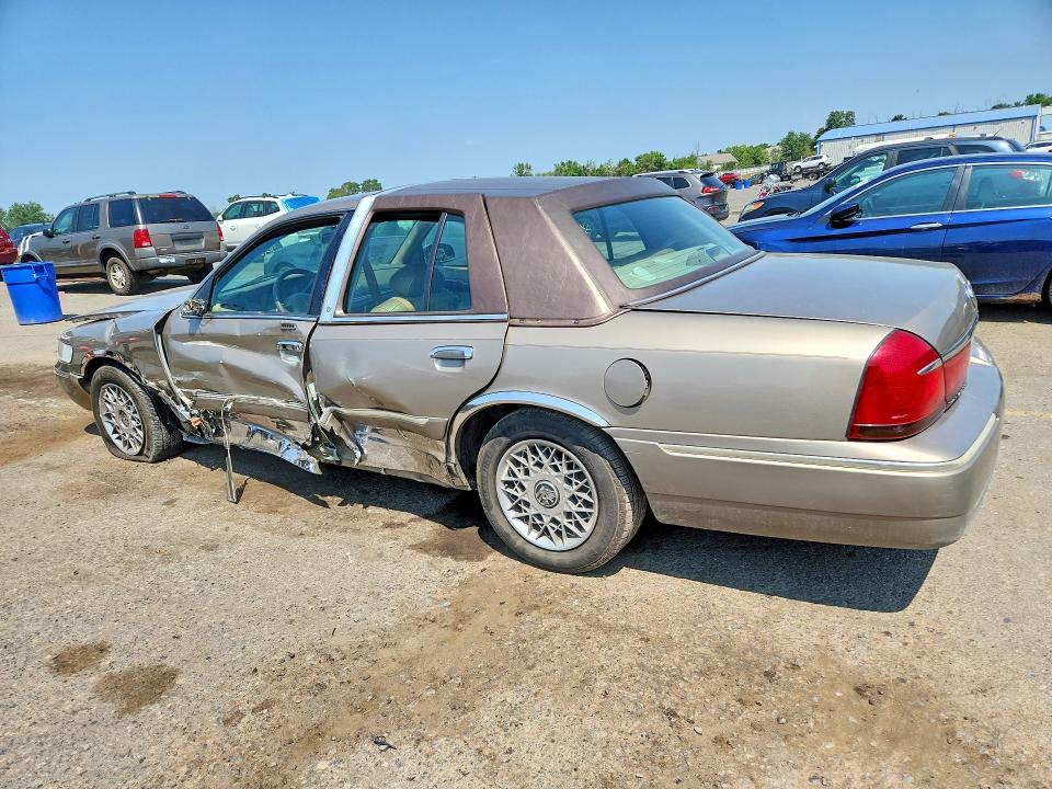 2001 Mercury Grand marquis VIN 2MEFM74W21X623613 COPART salvage auction — SIDE, Pa - Certificate Of Salvage, sold $400 on 2026-07-28 (photo 2)