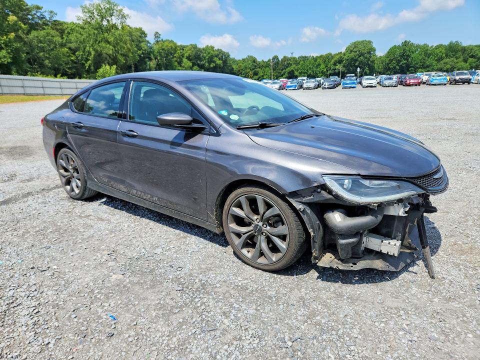 2016 Chrysler 200 VIN 1C3CCCDG9GN158383 COPART salvage auction — FRONT END, Nc - Salvage Certificate Of Title, sold $1,400 on 2026-07-22 (photo 4)