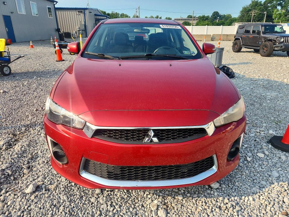 2017 Mitsubishi Lancer VIN JA32V2FW3HU010249 COPART salvage auction — MINOR DENT/SCRATCHES, Pa - Cert Of Title, sold $500 on 2026-07-28 (photo 5)