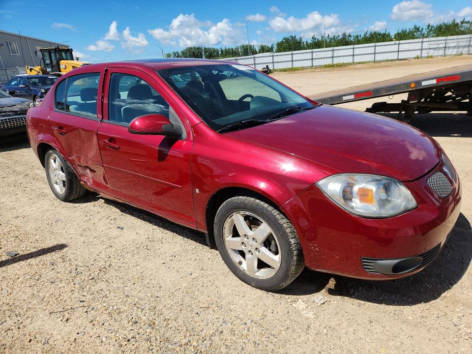 2008 Pontiac G5 VIN 1G2AL55F287309773 COPART salvage auction — SIDE, Ab - Bos - Salvage, sold $100 on 2026-07-09 (photo 4)