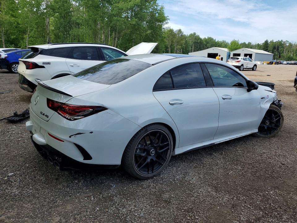 2023 Mercedes-benz Cla-class VIN W1K5J5DB4PN397453 COPART salvage auction — FRONT END, ON - PERMIT SALVAGE, sold $27,750 on 2026-07-23 (photo 3)
