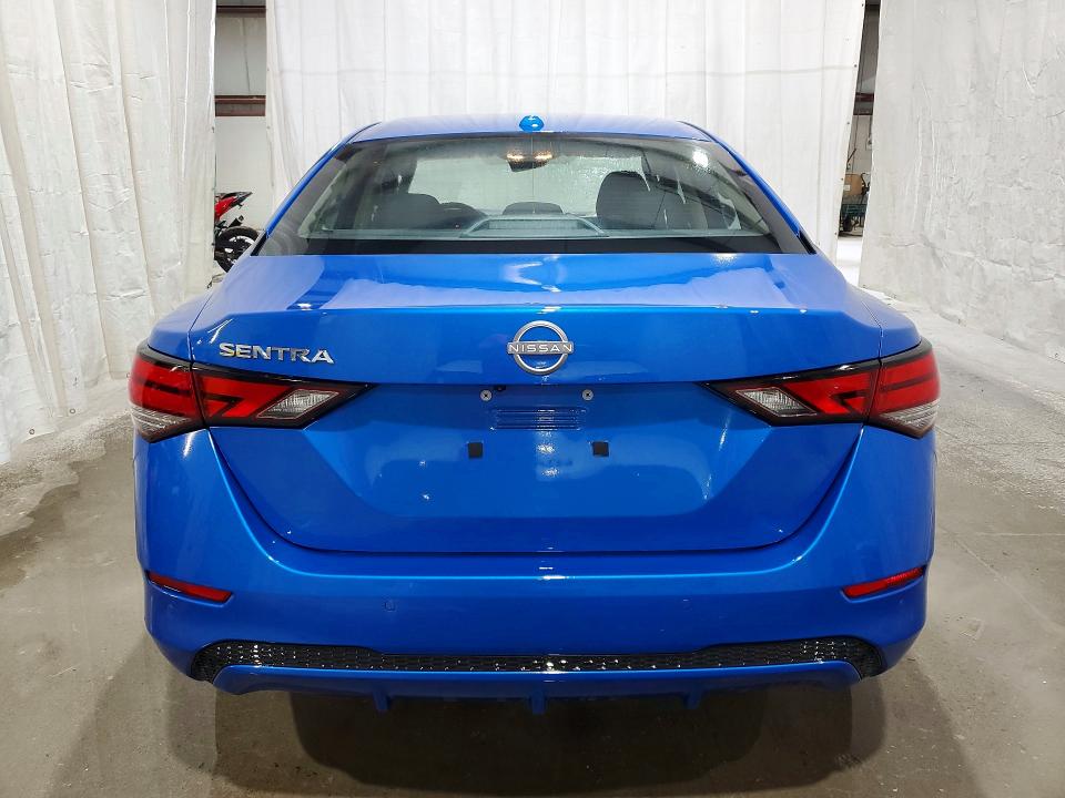 2025 Nissan Sentra VIN 3N1AB8CV1SY372432 COPART salvage auction — FRONT END, Va - Cert Of Title - Salvage, sold $3,150 on 2026-07-29 (photo 6)
