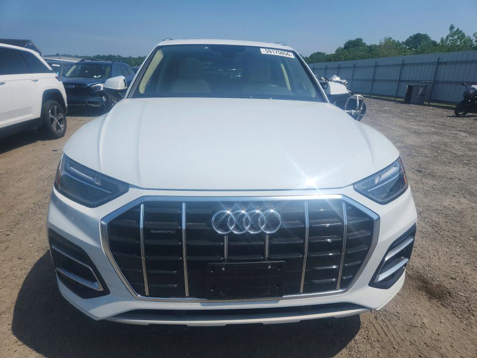 2023 Audi Q5 VIN WA1ABAFY9P2081039 COPART salvage auction — WATER/FLOOD, Ma - Cert Of Title-Salvage, sold $12,700 on 2026-07-22 (photo 5)