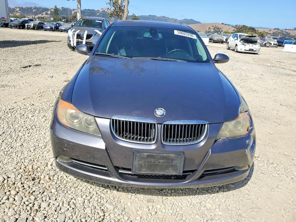 2006 BMW 3er VIN WBAVB33556KR75399 COPART salvage auction — FRONT END, Ca - Salvage Certificate, sold $450 on 2026-07-14 (photo 5)