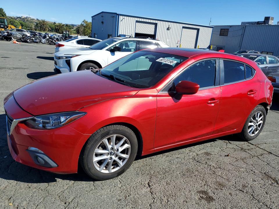 2015 Mazda 3 VIN 3MZBM1L75FM151723 COPART salvage auction — REAR END, Salvage Title, sold $1,650 on 2026-07-10 (photo 1)