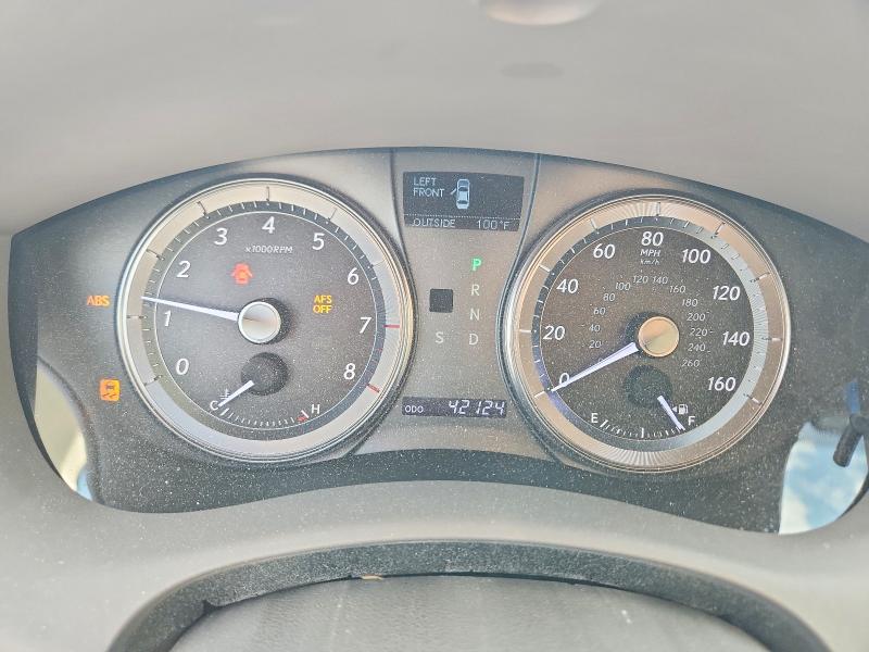 2011 Lexus ES VIN JTHBK1EG1B2459316 COPART salvage auction — FRONT END, Ok - Cert Of Title-Salvage, sold $4,850 on 2026-07-22 (photo 9)