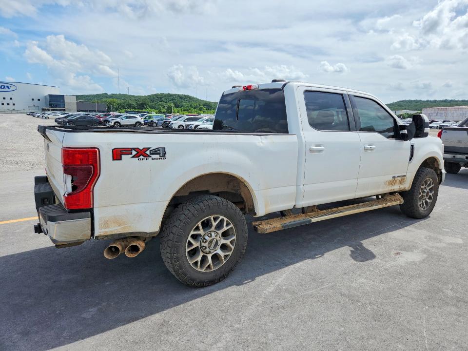 2022 Ford VIN 1FT8W2BT0NEE57180 COPART salvage auction — FRONT END, Ok - Cert Of Title-Salvage, sold $25,750 on 2026-08-28 (photo 3)
