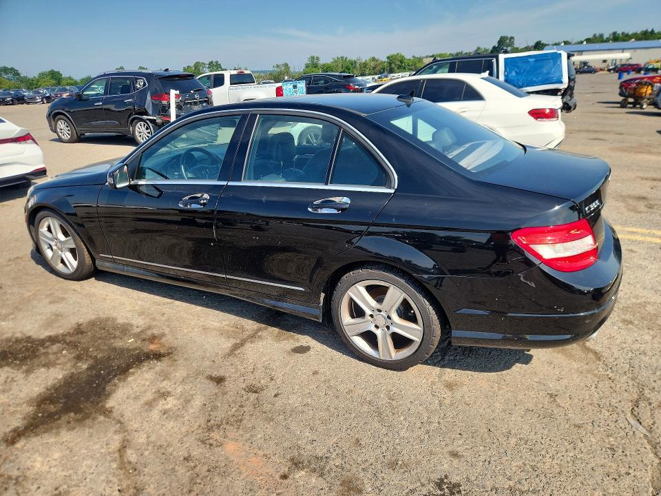 2011 Mercedes-benz C class VIN WDDGF8BB6BR177361 COPART salvage auction — MECHANICAL, PA - CERTIFICATE OF SALVAGE, sold $175 on 2026-07-28 (photo 2)
