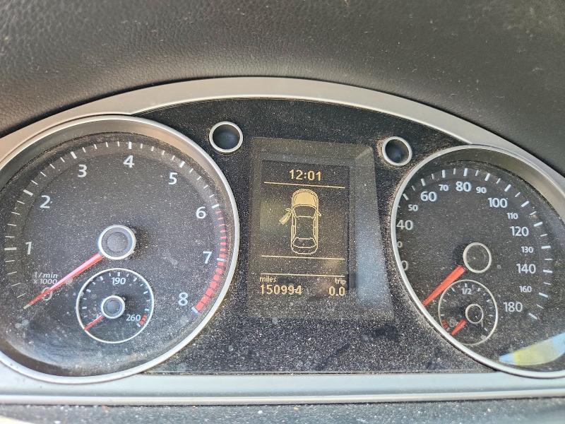 2012 Volkswagen Passat cc VIN WVWMN7AN3CE518780 COPART salvage auction — FRONT END, Va - Certificate Of Title, sold $100 on 2026-07-28 (photo 9)