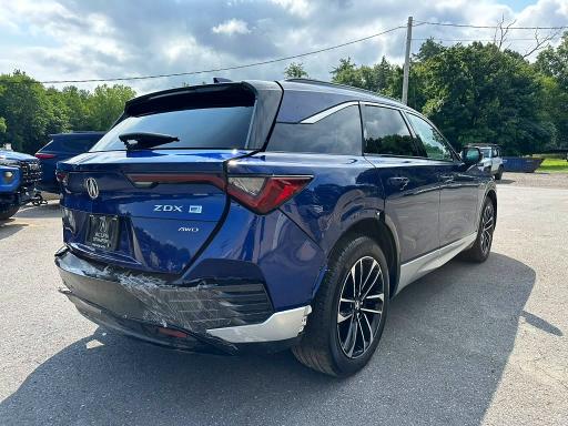 2024 Acura Zdx VIN 4W5KHNRL1RZ508811 COPART salvage auction — REAR END, Ny - Certificate Of Title, sold $18,100 on 2026-07-30 (photo 3)