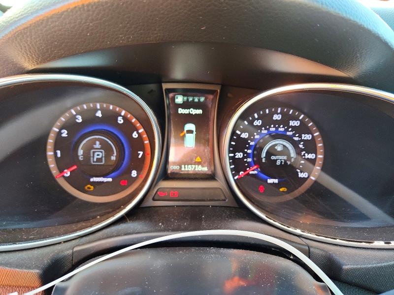 2014 Hyundai Santa fe VIN 5XYZU3LA5EG222200 COPART salvage auction — MINOR DENT/SCRATCHES, CA - DIS/DLR/EXP ONLY CLEAN TITLE, sold $850 on 2026-07-27 (photo 9)
