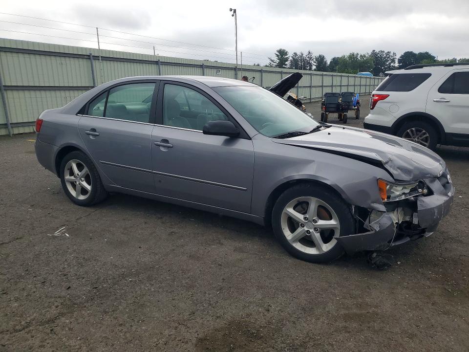 2007 Hyundai Sonata VIN 5NPEU46F47H157864 COPART salvage auction — FRONT END, Pa - Certificate Of Salvage, sold $900 on 2026-07-31 (photo 4)
