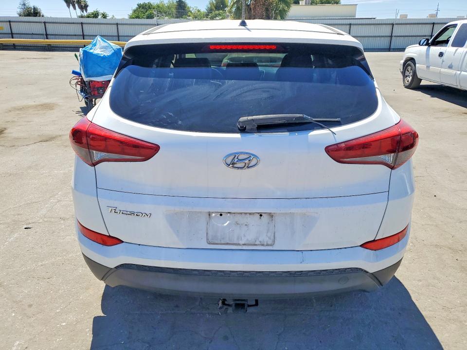 2018 Hyundai Tucson VIN KM8J23A47JU627351 COPART salvage auction — MECHANICAL, Tx - Dis/Dlr/Exp Only Clean Title, sold $3,850 on 2026-07-17 (photo 6)
