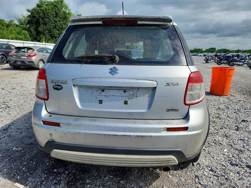 2007 Suzuki Sx4 VIN JS2YB413875106227 COPART salvage auction — HAIL, AR - CERTIFICATE OF TITLE (P), sold $200 on 2026-07-27 (photo 6)