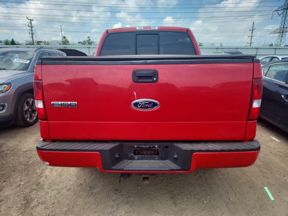 2005 Ford F-150 VIN 1FTPW14525KF06319 COPART salvage auction — NORMAL WEAR, Il - Certificate Of Title, sold $425 on 2026-07-09 (photo 6)