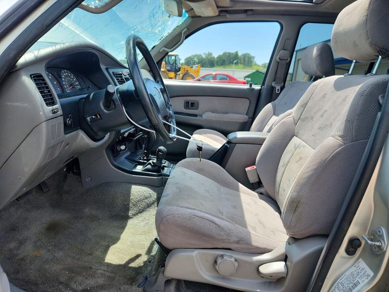 2002 Toyota 4runner VIN JT3HN86R320372738 COPART salvage auction — ROLLOVER, Wi - Junked Vehicle Bill Of Sale, sold $175 on 2026-07-28 (photo 7)