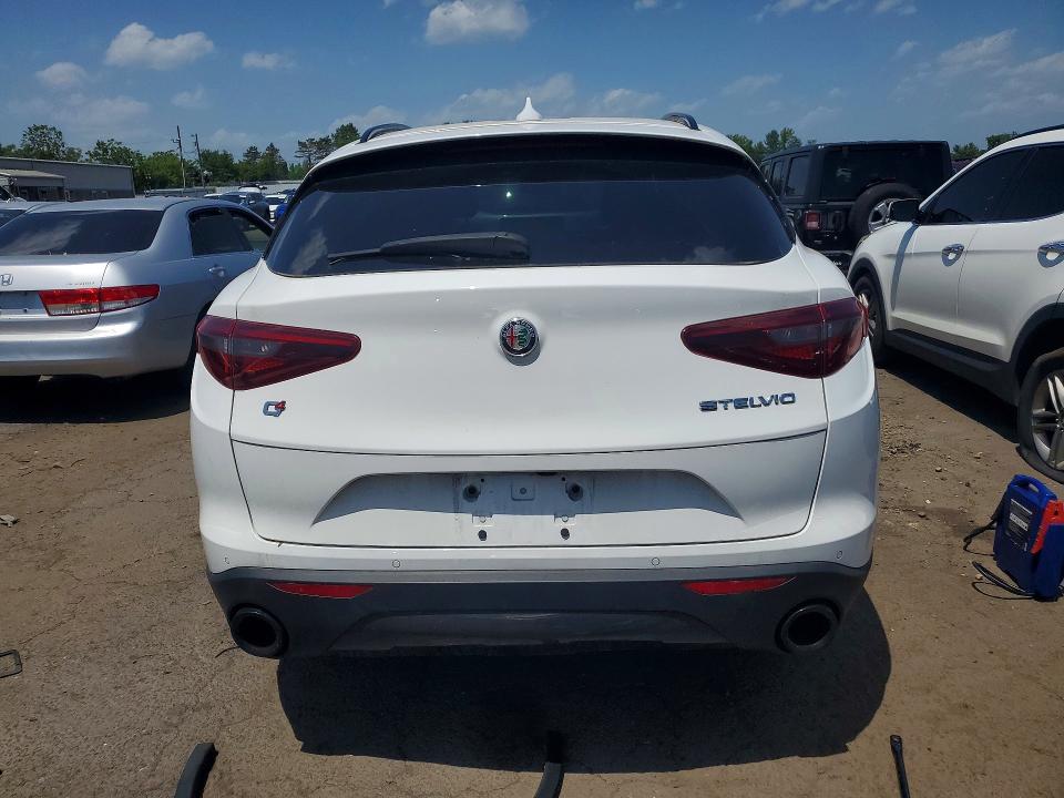 2022 Alfa romeo Stelvio VIN ZASPAKAN8N7D25017 COPART salvage auction — FRONT END, Ct - Cert Of Title-Salvage, sold $7,400 on 2026-07-10 (photo 6)