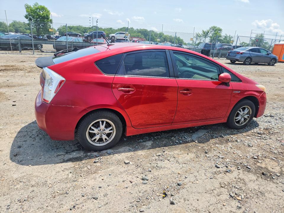 2010 Toyota Prius VIN JTDKN3DU7A0009126 COPART salvage auction — MINOR DENT/SCRATCHES, Md - Certificate Of Title, sold $400 on 2026-07-28 (photo 3)