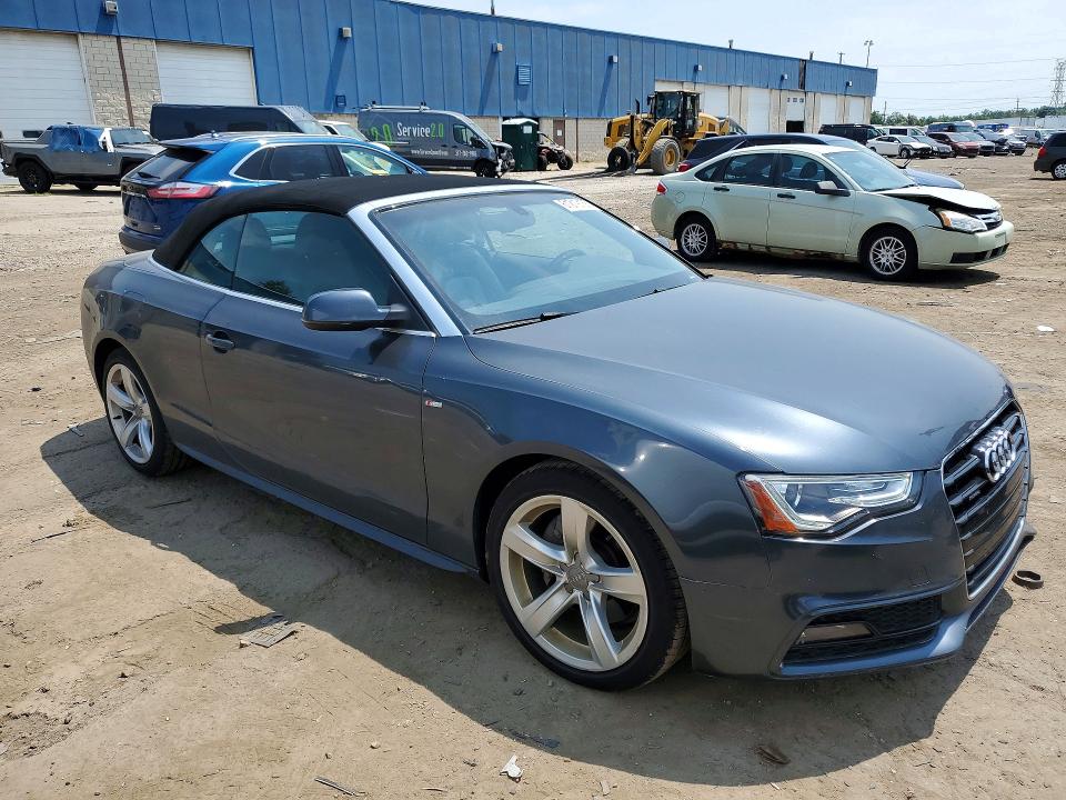 2016 Audi A5 VIN WAUM2AFHXGN003495 COPART salvage auction — REAR END, MI - CERTIFICATE OF TITLE, sold $1,850 on 2026-07-21 (photo 4)