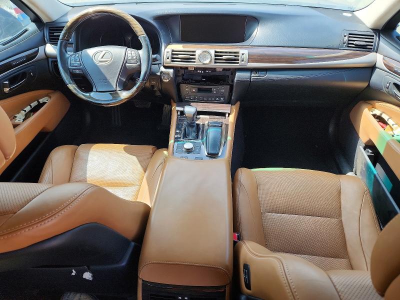 2013 Lexus Ls VIN JTHBL5EF0D5120480 COPART salvage auction — REAR END, CA - SALVAGE CERTIFICATE, sold $1,500 on 2026-07-27 (photo 8)