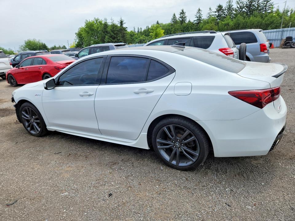 2020 Acura Tlx VIN 19UUB3F87LA801499 COPART salvage auction — FRONT END, ON - PERMIT SALVAGE, sold $2,100 on 2026-07-23 (photo 2)
