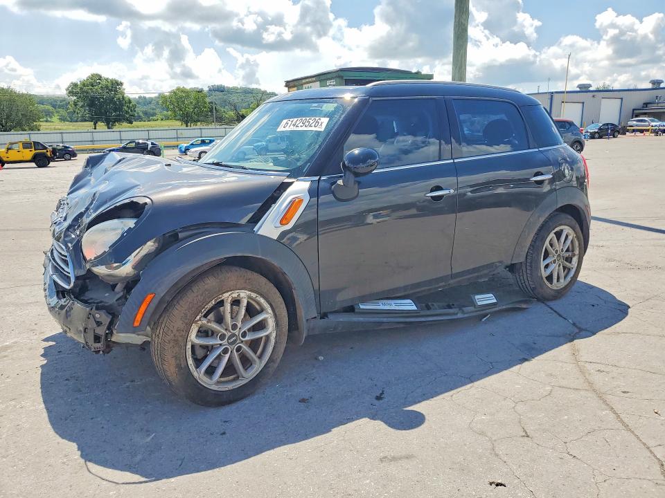 2015 Mini Cooper VIN WMWZB3C54FWR45577 COPART salvage auction — FRONT END, Salvage Title, sold $575 on 2026-08-12 (photo 1)