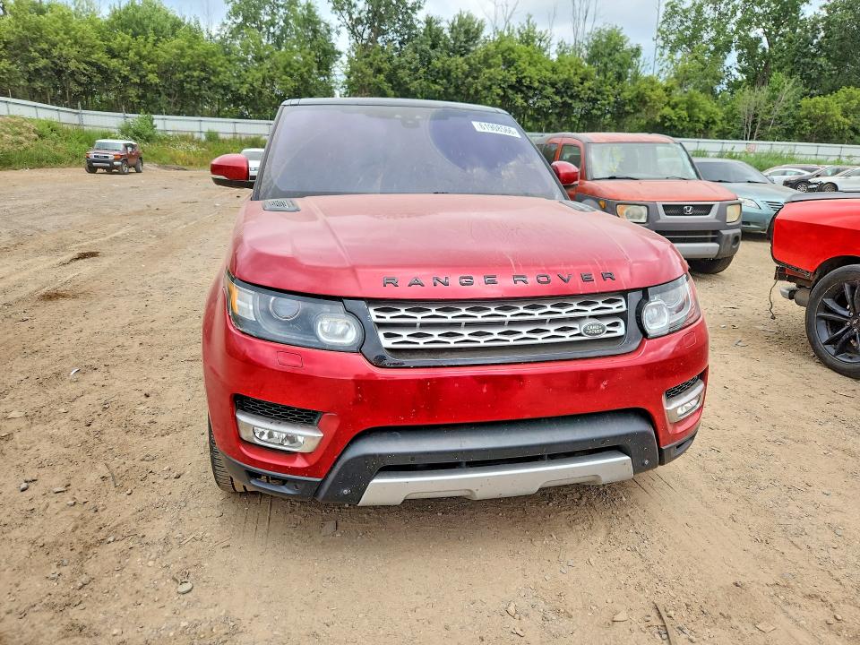2017 Land rover RANGE ROVER VIN SALWR2FV3HA162461 COPART salvage auction — MINOR DENT/SCRATCHES, Mi - Certificate Of Title, sold $7,500 on 2026-07-22 (photo 5)