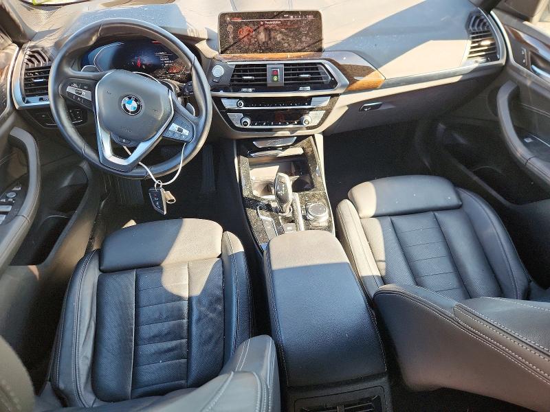2021 BMW X3 VIN 5UXTY5C05M9E39762 COPART salvage auction — ROOF, NJ - CERT OF TITLE-SALVAGE (P), sold $8,800 on 2026-07-17 (photo 8)