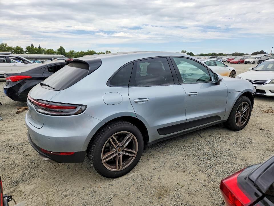 2019 Porsche Macan VIN WP1AA2A59KLB00217 COPART salvage auction — FRONT END, Ca - Salvage Certificate, sold $14,600 on 2026-07-21 (photo 3)