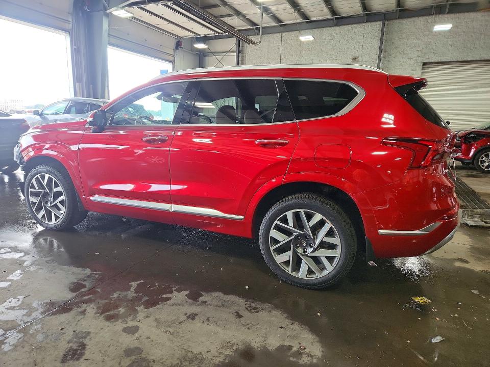 2021 Hyundai Santa Fe VIN 5NMS5DAL5MH357013 COPART salvage auction — FRONT END, Mn - Cert Of Title-Salvage, sold $6,200 on 2026-09-29 (photo 2)