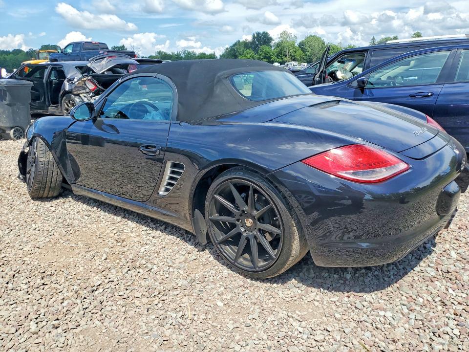 2009 Porsche Boxster VIN WP0CA298X9S710149 COPART salvage auction — FRONT END, Ny - Mv-907A Salvage Certificate, sold $4,550 on 2026-07-15 (photo 2)