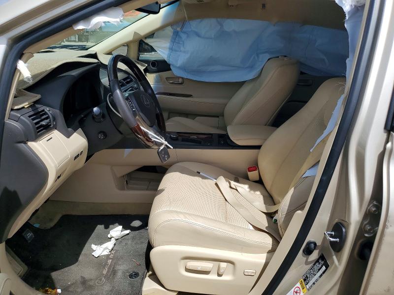 2013 Lexus Rx VIN JTJZK1BA9D2008053 COPART salvage auction — SIDE, AZ - CERT OF TITLE - SALVAGE, sold $5,900 on 2026-07-31 (photo 7)
