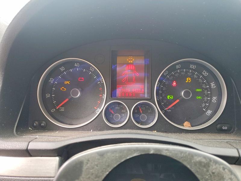 2007 Volkswagen Gti VIN WVWHV71K87W068292 COPART salvage auction — ROLLOVER, WA - BILL OF SALE, sold $275 on 2026-07-27 (photo 9)