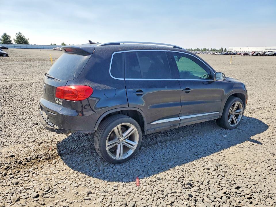 2015 Volkswagen Tiguan VIN WVGAV7AX5FW550077 COPART salvage auction — REAR END, Nm - Cert Of Title-Salvage, sold $1,650 on 2026-07-29 (photo 3)