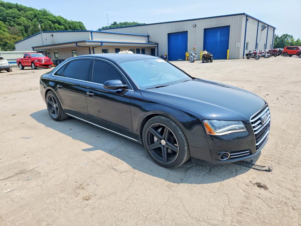 2014 Audi A8 VIN WAURGAFD0EN008240 COPART salvage auction — FRONT END, PA - CERTIFICATE OF SALVAGE, sold $350 on 2026-07-30 (photo 4)