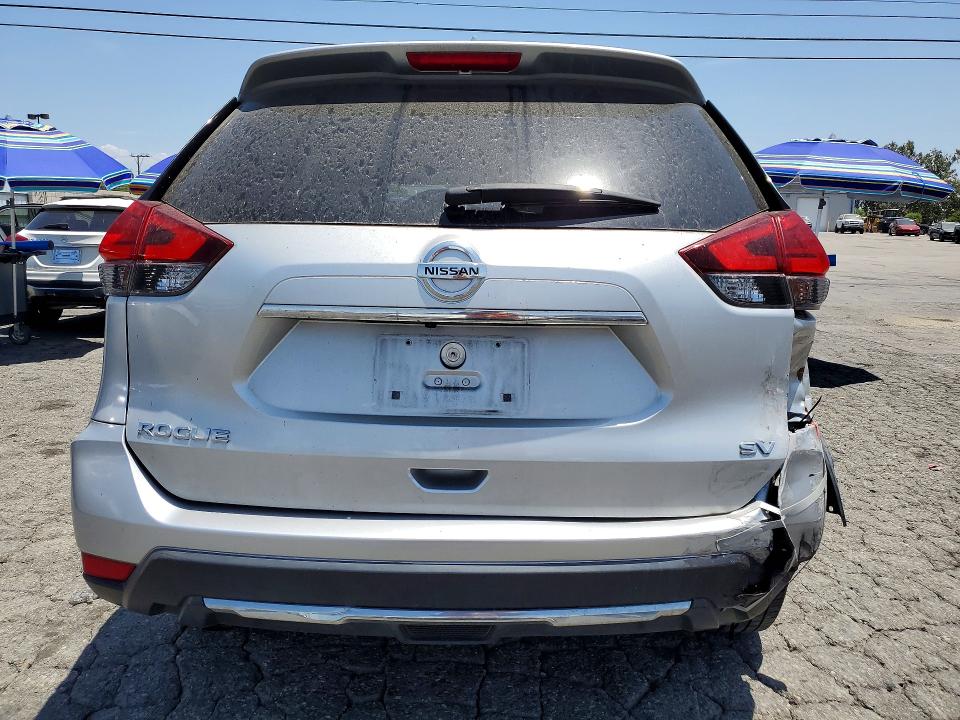 2017 Nissan Rogue VIN JN8AT2MT8HW396011 COPART salvage auction — REAR END, Ca - Lien Papers-Salvage Or Ac, sold $1,250 on 2026-07-30 (photo 6)