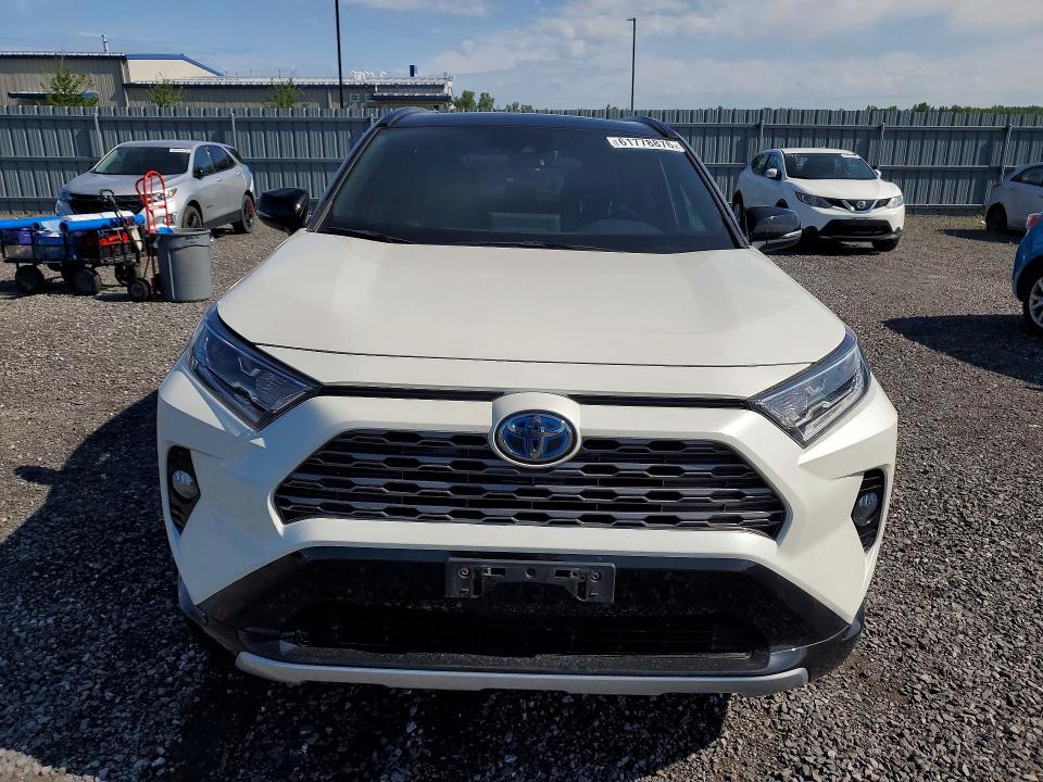 2019 Toyota Rav4 hybrid VIN 2T3RWRFV4KW034258 COPART salvage auction — SIDE, On - Permit No Brand - Unfit, sold $10,900 on 2026-07-30 (photo 5)