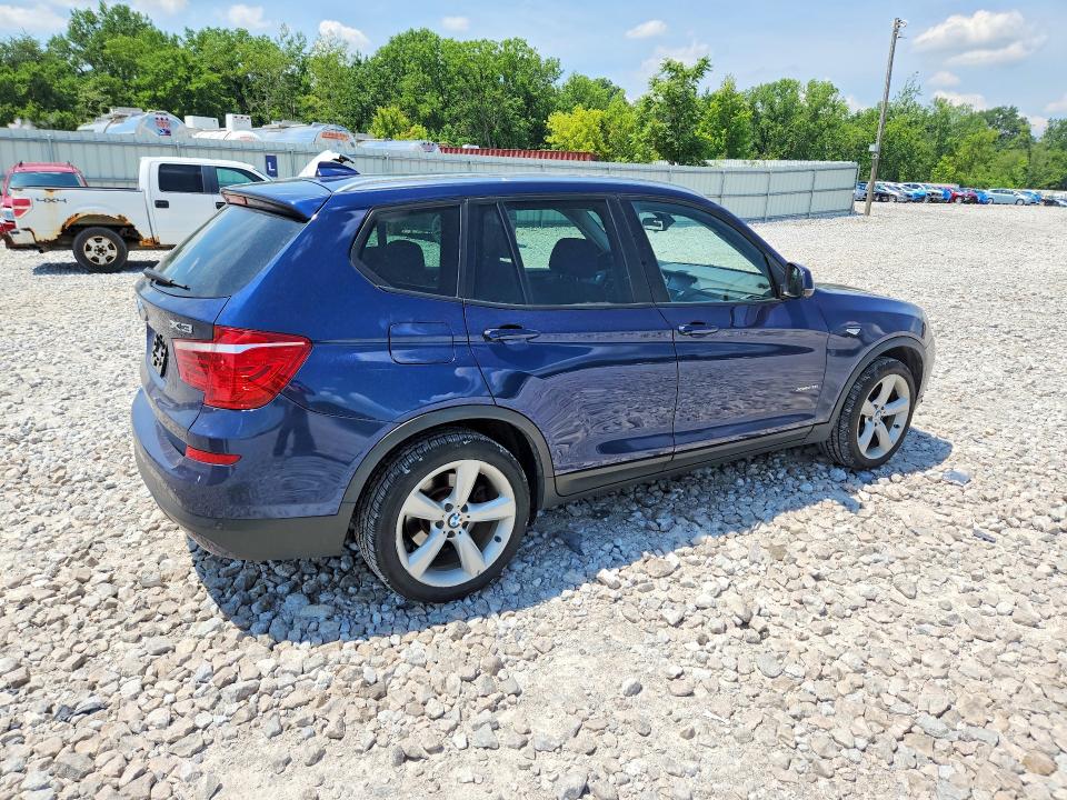 2017 BMW X3 VIN 5UXWX9C5XH0D98607 COPART salvage auction — MINOR DENT/SCRATCHES, Oh - Cert Of Title-Salvage, sold $3,300 on 2026-07-31 (photo 3)