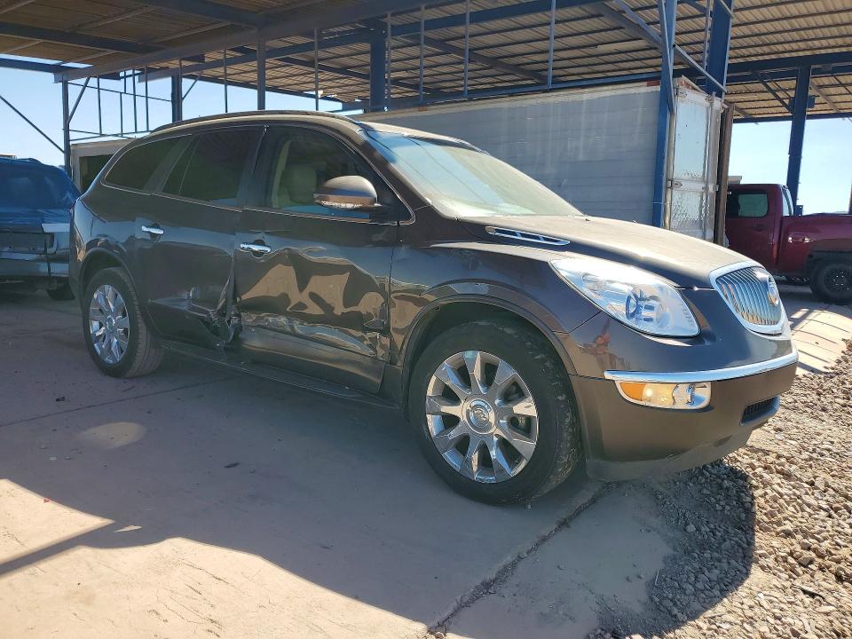 2012 Buick Enclave VIN 5GAKRDED8CJ204563 COPART salvage auction — SIDE, Az - Cert Of Title - Salvage, sold $1,300 on 2026-07-09 (photo 4)