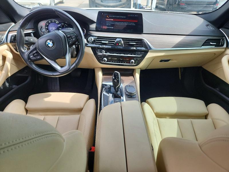 2018 BMW 5er VIN WBAJA5C55JG899675 COPART salvage auction — FRONT END, Tx - Certificate Of Title (P), sold $7,100 on 2026-07-30 (photo 8)